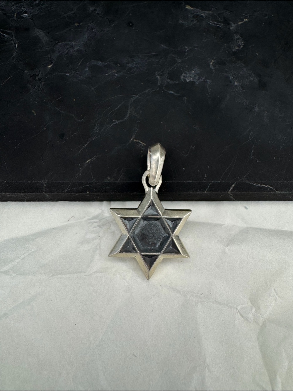 David Yurman Men's Petrvs Star of David Amulet in .925 Sterling Silver
